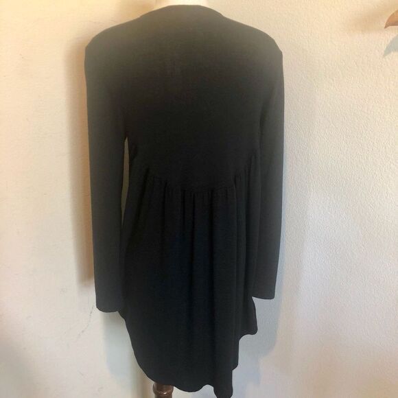 Painted Threads Long Black Cardigan - Picture 5 of 8